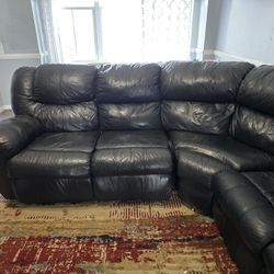 Black Sectional Sofa