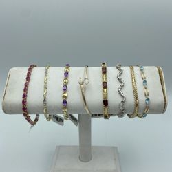 Assorted Gold Bracelets 