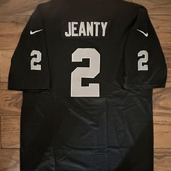 Raiders Jeanty Home Black Jersey Men’s Kids Youth Or Women’s 