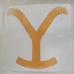 Brand New Yellowstone Sticker/Decal Set 