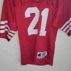 49ner Deion Sanders Champion Jersey 