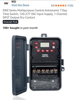 Digital time switch