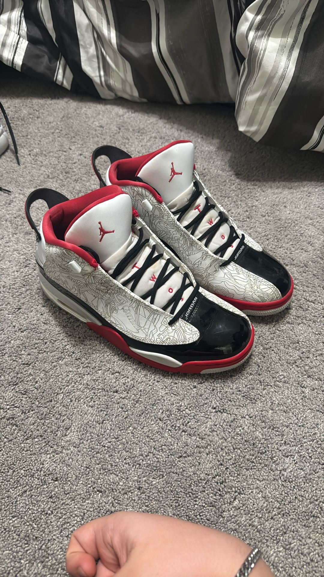 Jordan Dub Zero Varsity Red