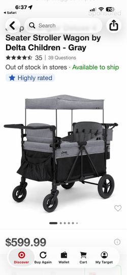 Kids Jeep Wagon Lightly used $350