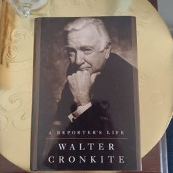 1996 BOOK A REPORTERS LIFE BY WALTER CRONKITE