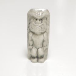 Sliver Ceramic Figurine 