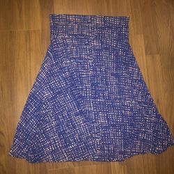Azure skirt