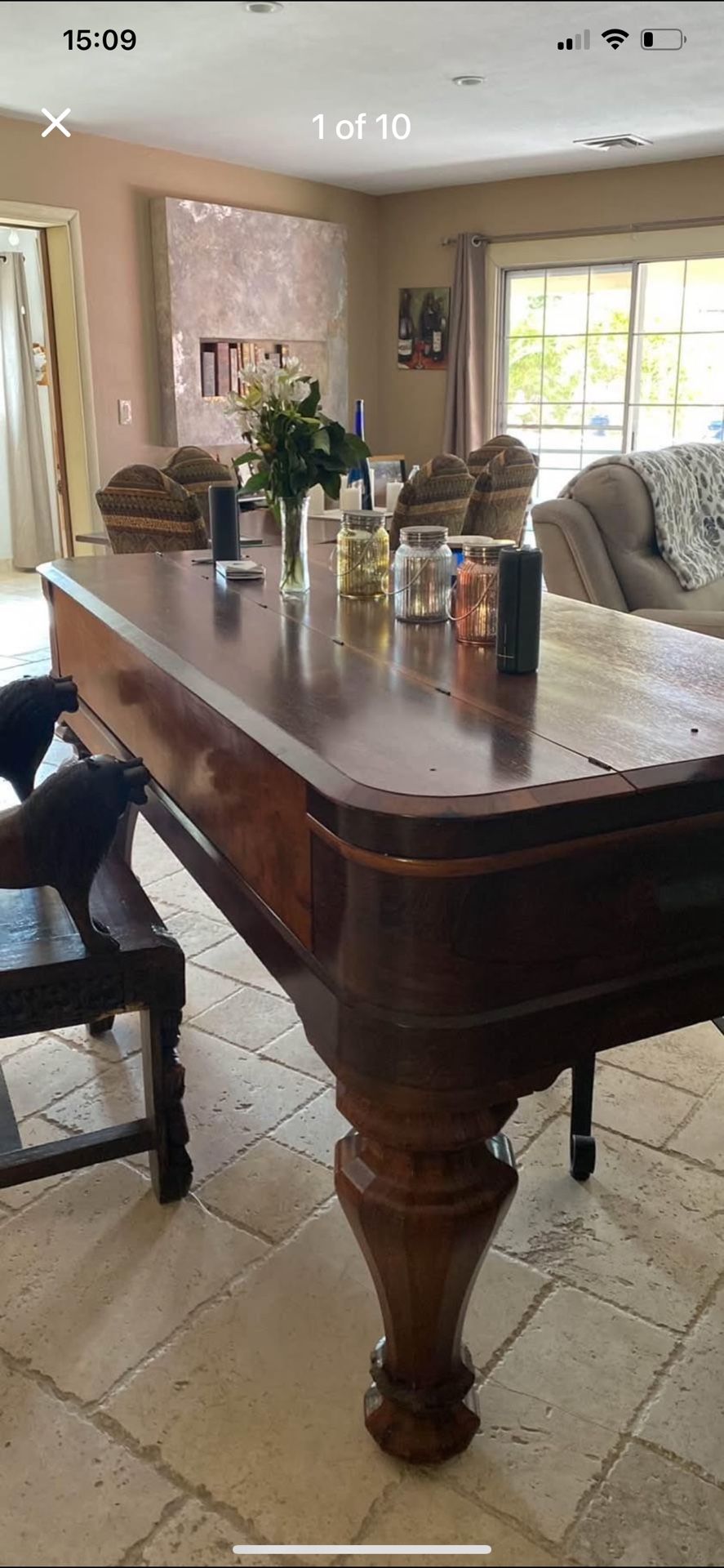 Piano Desk and Chair