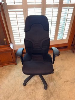 Black Office Depot High-Back Executive Office Chair