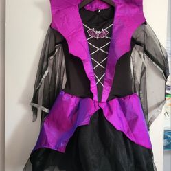 Bat Costume Dress 8-10