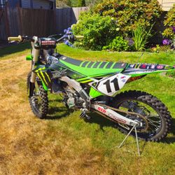 2018 Kawasaki 250F Race Bike