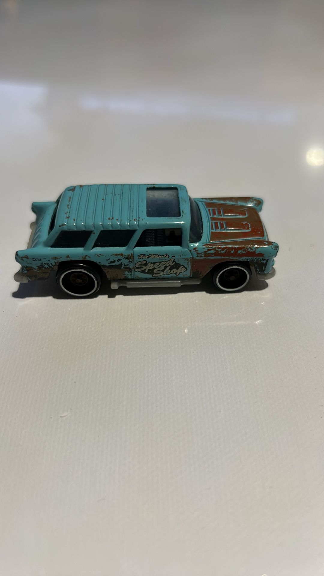 Rare 1969 chevy Nomad speed shop die cast car.