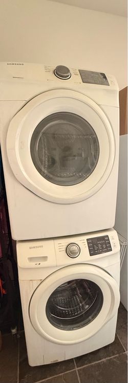 Samsung Front Load Washer & Gas Dryer Set