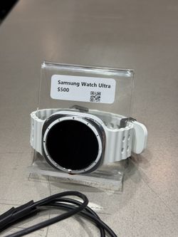 Galaxy Watch Ultra 47mm | Titanium White | Marine | White | Medium/Large | Bluetooth / Wifi + 4G LTE | Wifi