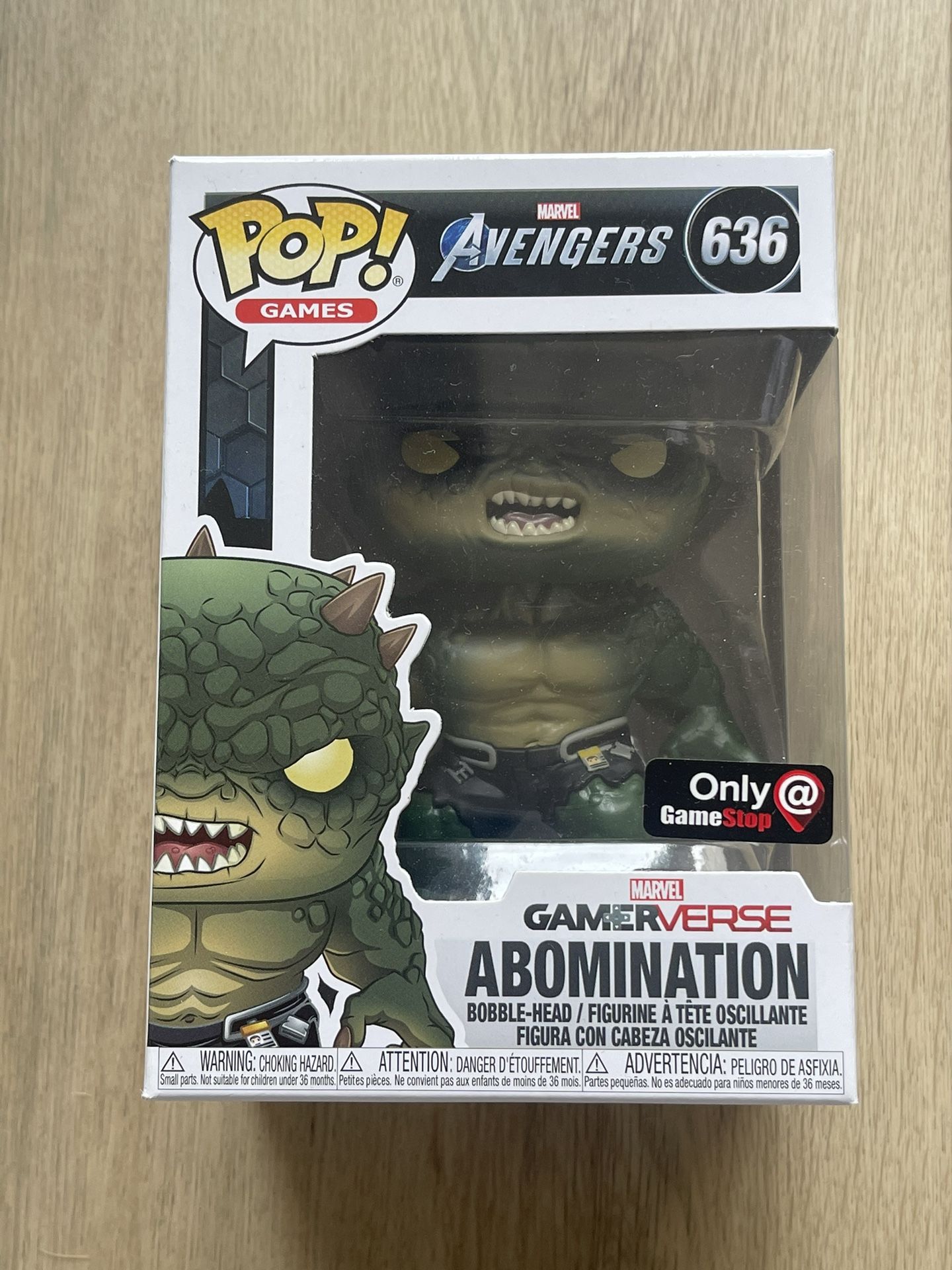 Funko Pop Games Marvel Avengers Abomination Exclusive 363