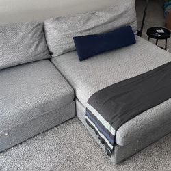 Two piece sectional couch 