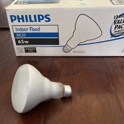 3 Philips Indoor Flood Lights 65W- Dimmeable-New