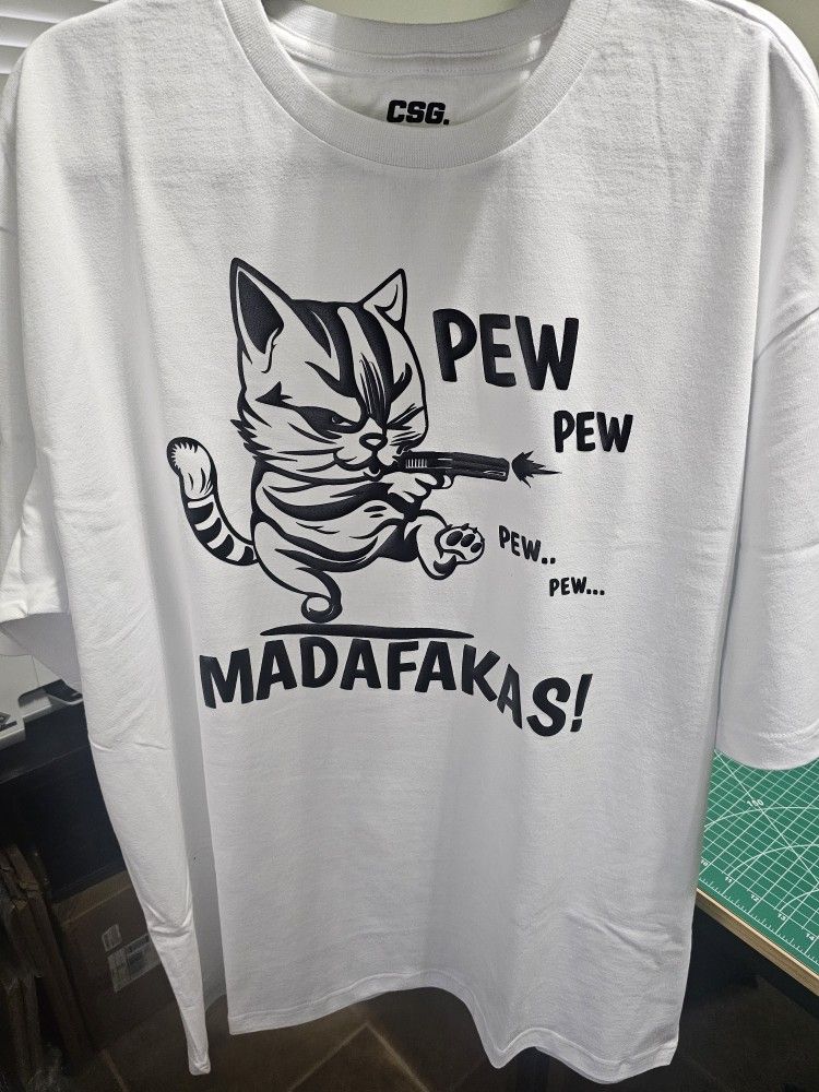 PEW PEW PEW MADAFAKAS TShirts "PUFF"