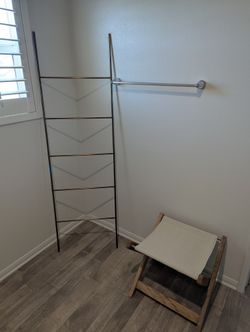 Towel Ladder, Fabric Stool