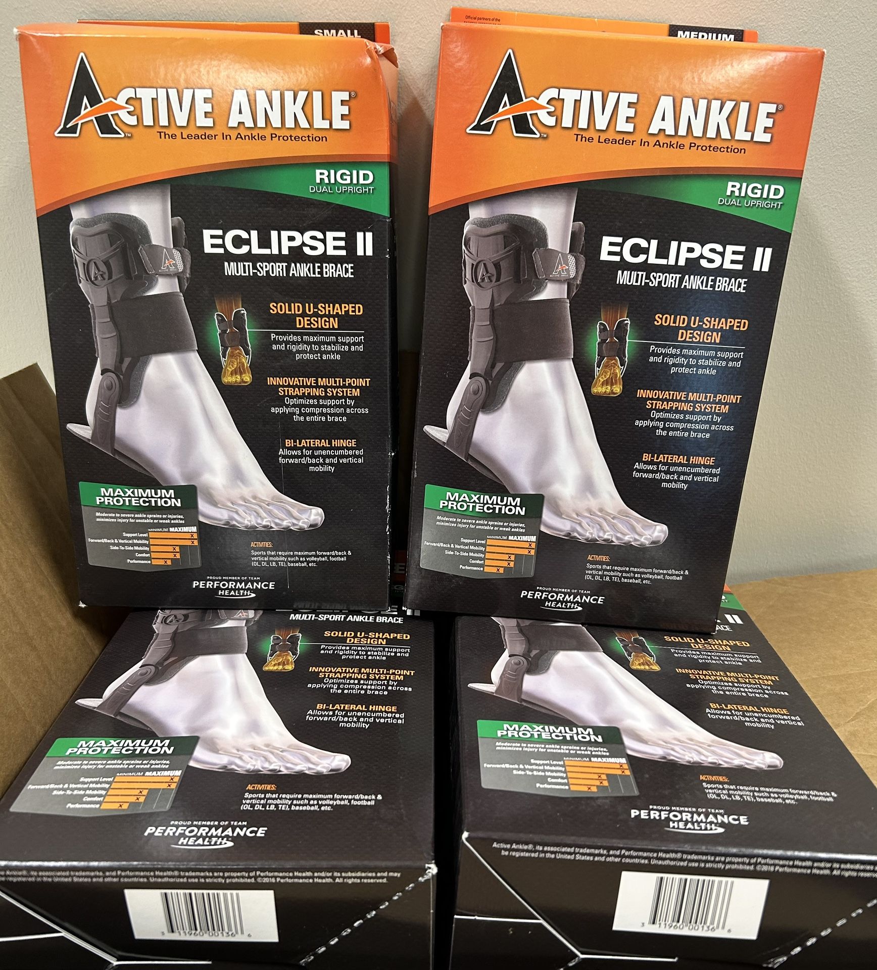 Brand new in the box ankle braces