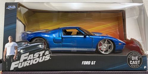 Jada Fast & Furious Ford GT Die Cast Car 1/24 size