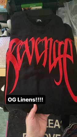 Revenge OG Red Embroidered Crewneck (XXL)
