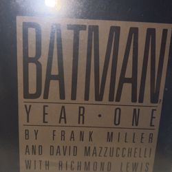 Batman Year One - Frank Miller Mint Condition 