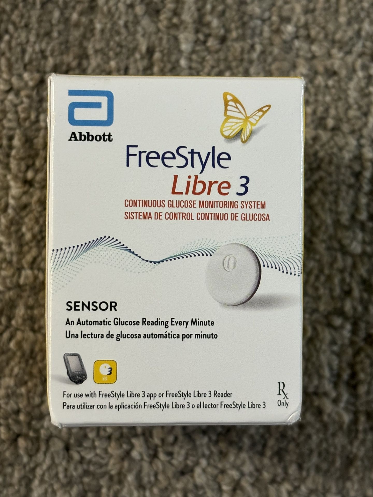 FreeStyle Libre 3 sensor