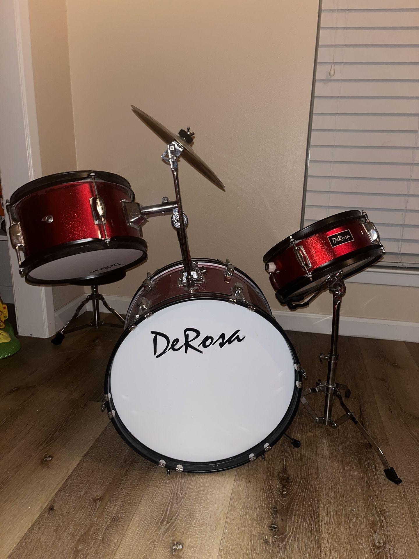 Kids DeRosa Drum Set