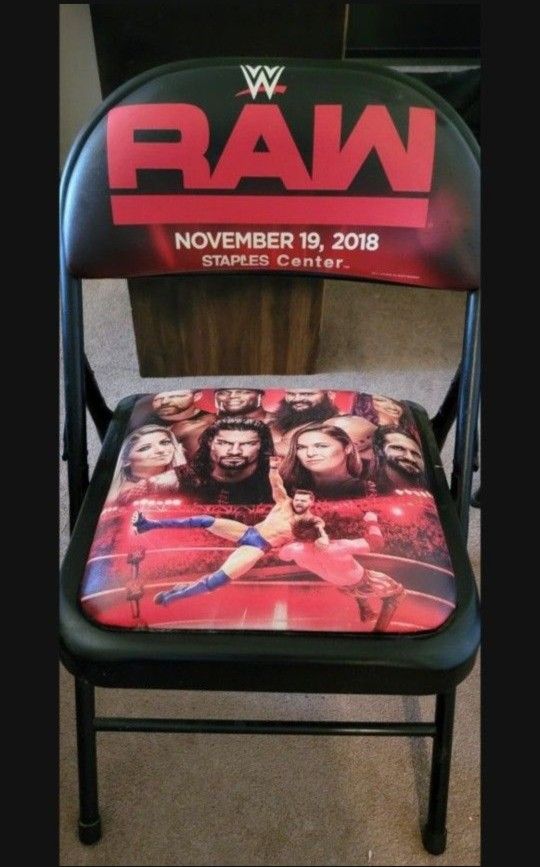 Wwe Monday Night Raw Staples Center Chair