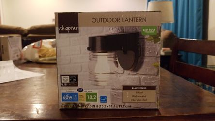 Outside LED Lantern Design