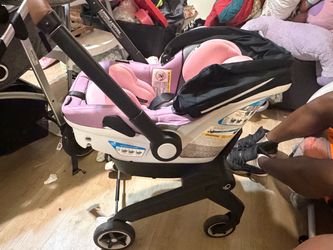 Evenflo Infant Car Seat Stroller – Pink