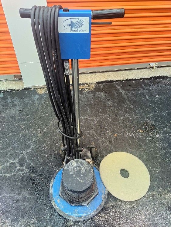 floor scrubber buffer