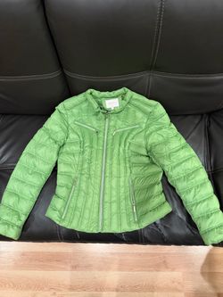 Laundry by Shelli Segal Puffer Jacket (apple green)