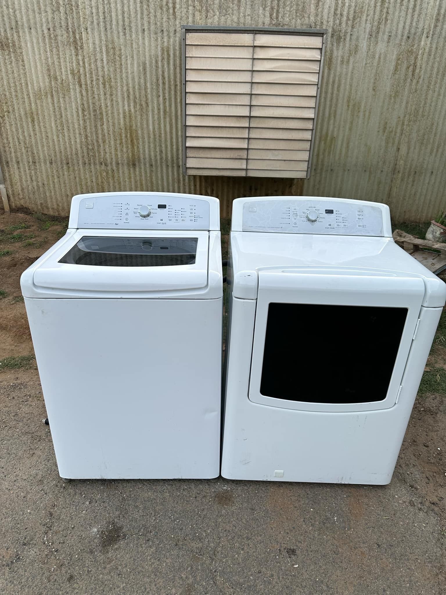 Kenmore Washer And Gas Dryer