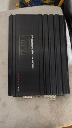 Power acoustic amplifier 4 channel1800 watts