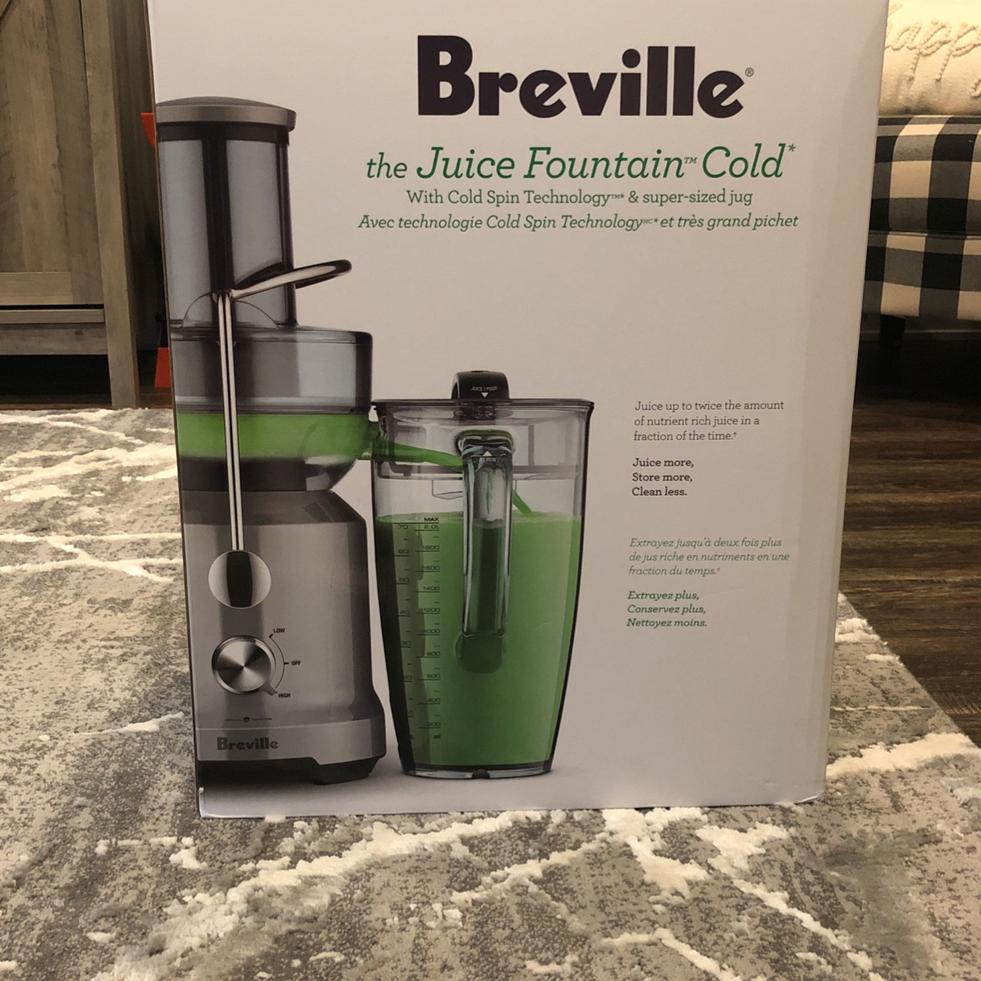 Juicer- Breville: The Juice Fountain Cold