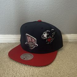 Mitchell & Ness x Billie Eilish New Jersey Nets NBA B.E. Patch Snapback