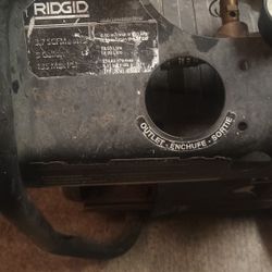 Ridgid Aluminum Dual Tank Portable Compressor 5 Gallon 135 Psi