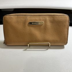 Michael Kors Mustard Yellow Wallet