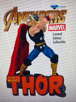 Thor 8 inch statue avengers collectible figurine