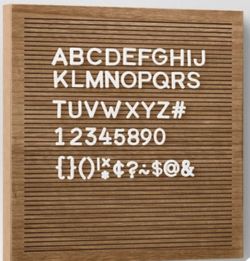 Letter Board