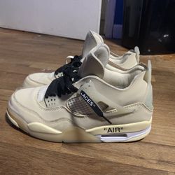 Off Whites Jordan 4s 