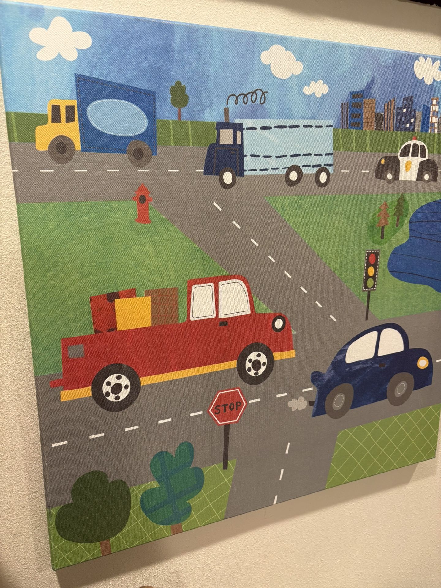 Kids Room Wall Art Two Pieces