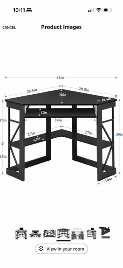 Corner desk