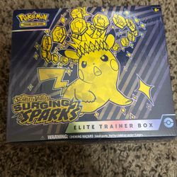 Surging Sparks ETB Elite Trainer Box Sealed Pokemon
