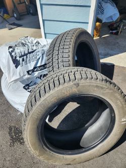 Bridgestone Blizzak studless 235/55 R17 tires