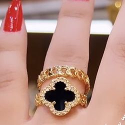 Ring Plated 21 K Gold