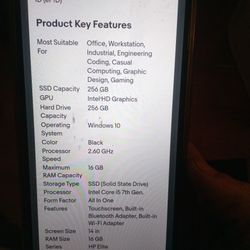 HP ENGAGE ONE I5 MODEL 45 (Touch Screen Retail System)