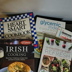 Cookbook Bundle  LOT of 8 BOOKS